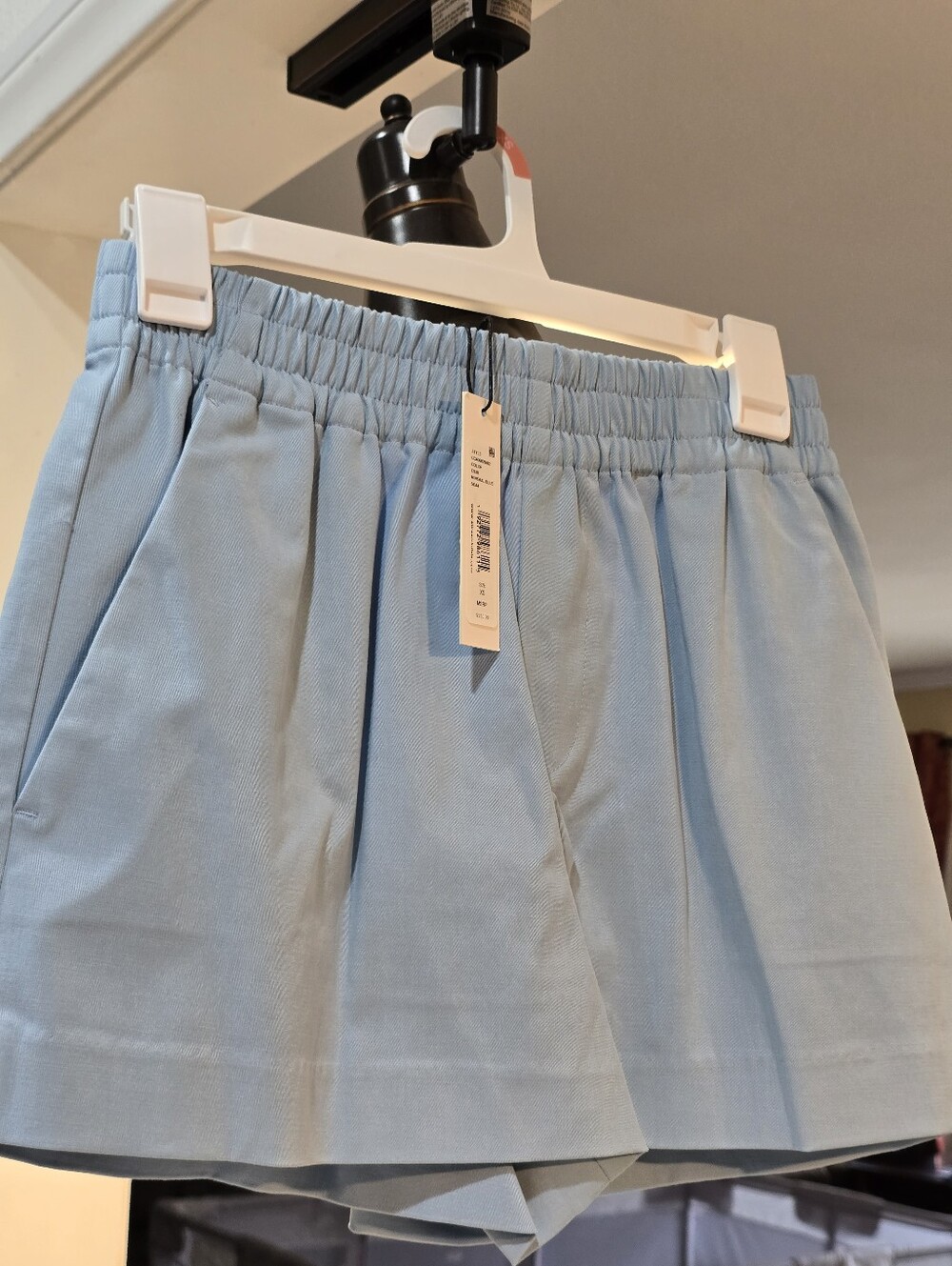 Alice + Olivia Women's Harris Cotton Twill Shorts - Mineral Blue XS NWT - Picture 9 of 11